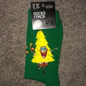 Spongebob H&M socks